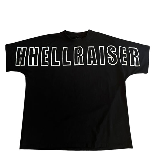 Logo Print Tee Black