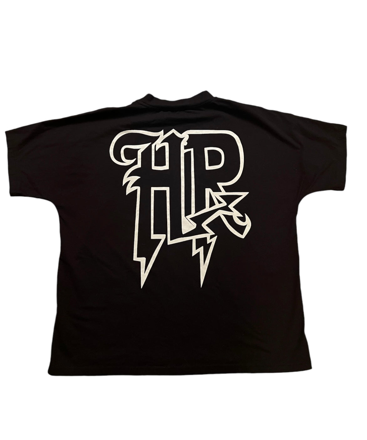 Logo Print Tee Black