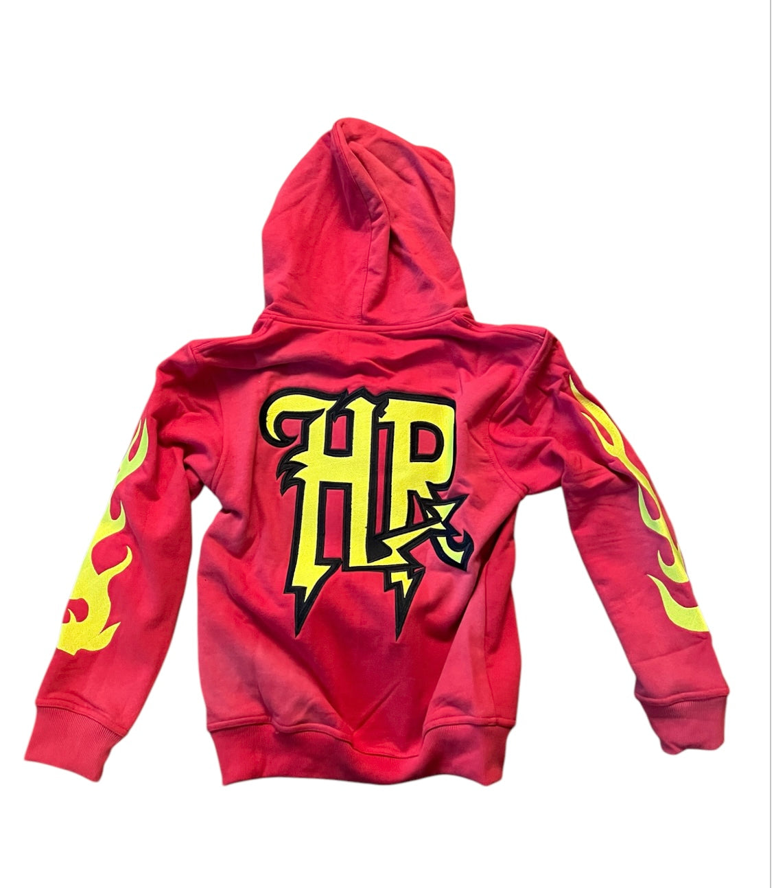 Flame Hoodie Red